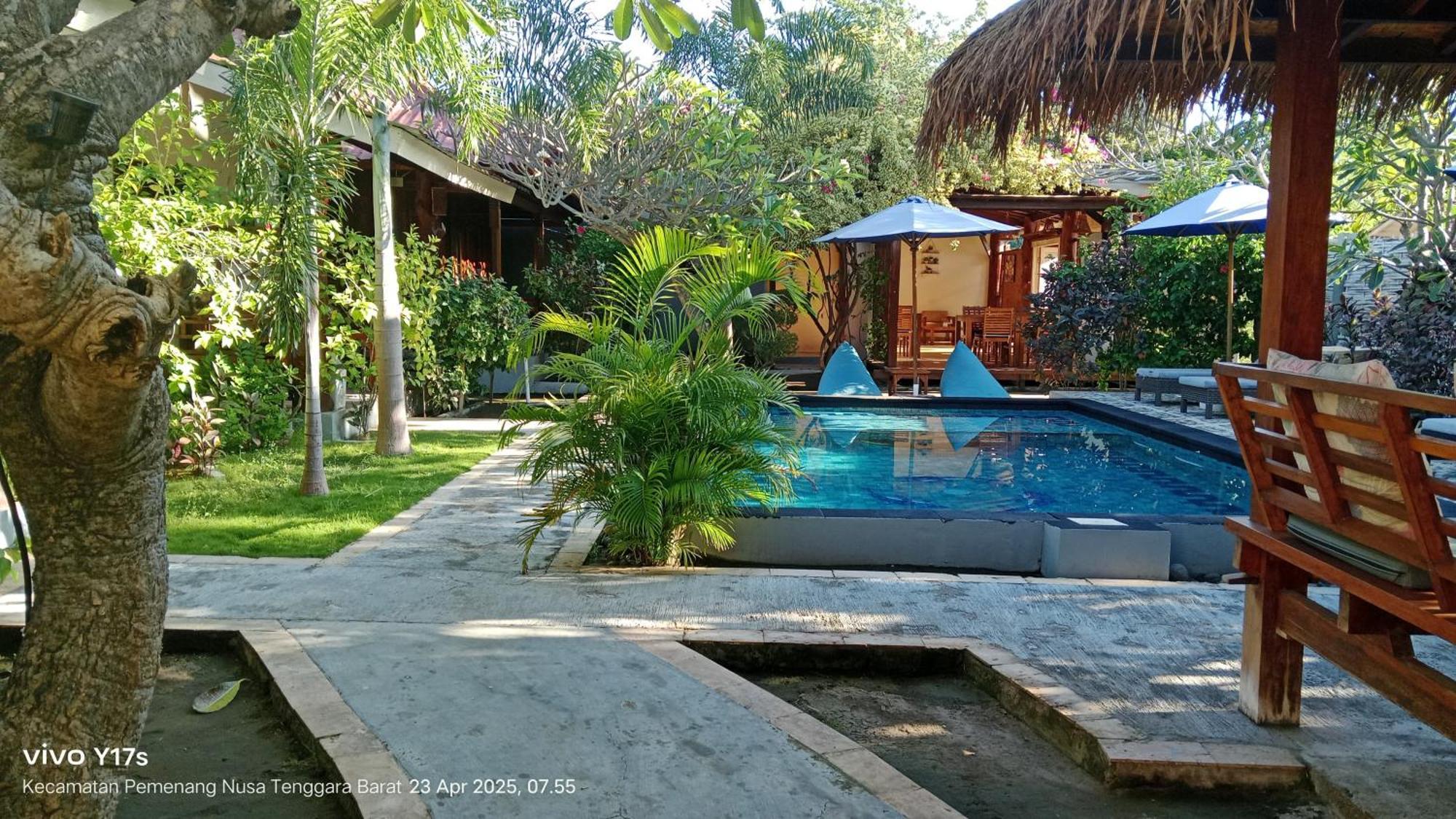 Villa Kinagu Ilhas Gili Exterior foto
