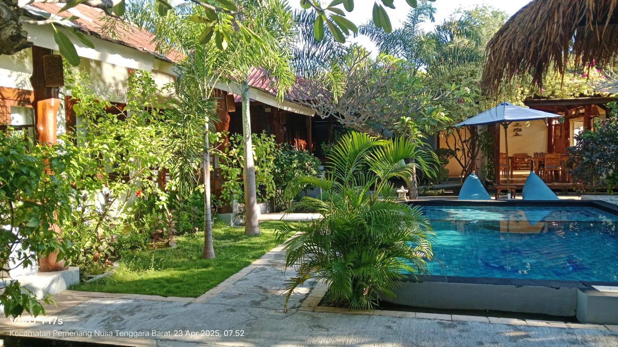 Villa Kinagu Ilhas Gili Exterior foto