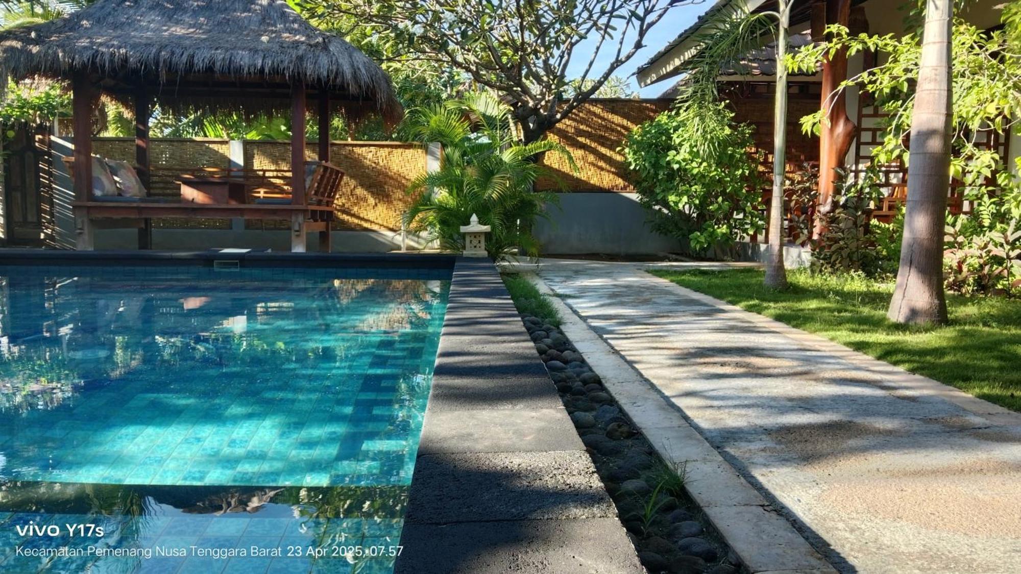 Villa Kinagu Ilhas Gili Exterior foto